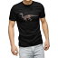 tシャツ メンズ 半袖 ブラック デザイン XS S M L XL 2XL Tシャツ ティーシャツ T shirt 黒 019828 恐竜 Unaysaurus ウナイサウルス 2,280円