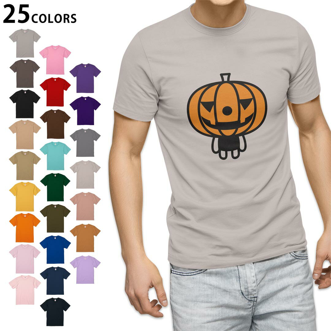 Character - 選べる25カラー tシャツ メンズ 半袖 ホワイト グレー デザイン S M L XL 2XL 3XL Tシャツ ティーシャツ T shirt 003312 ハロウィン　キャラクター