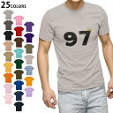 選べる25カラー tシャツ メンズ 半袖 ホワイト グレー デザイン S M L XL 2XL 3XL Tシャツ ティーシャツ T shirt 032028 誕生日 記念日 97 歳(4)