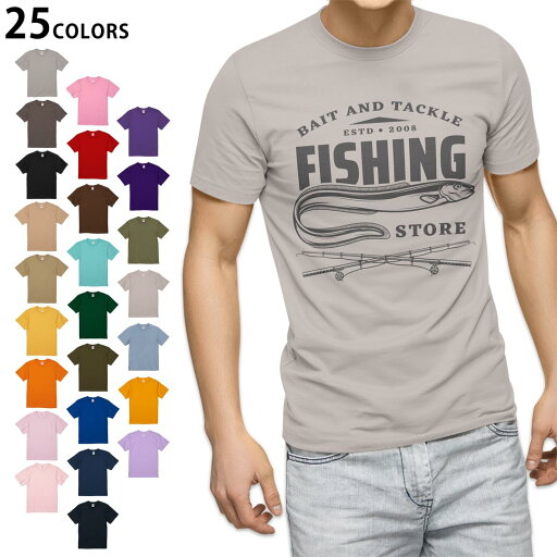 選べる25カラー tシャツ メンズ 半袖 ホワイト グレー デザイン S M L XL 2XL 3XL Tシャツ ティーシャツ T shirt 032162 fishing 選べる25カラー tシャツ メンズ 半袖 ホワイト グレー デザイン S M L XL 2XL 3XL Tシャツ ティーシャツ T shirt 032162 fishing