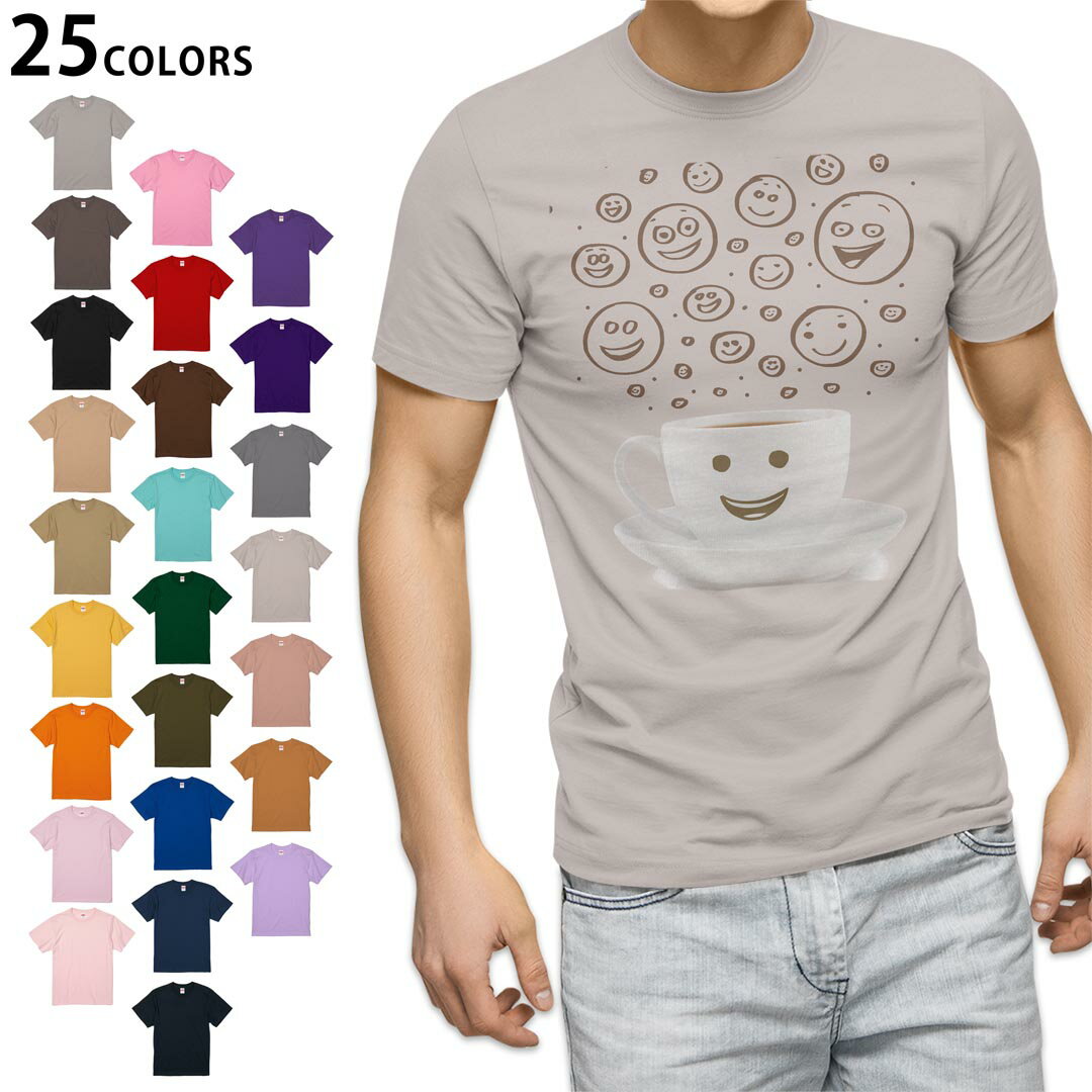 Character - 選べる25カラー tシャツ メンズ 半袖 ホワイト グレー デザイン S M L XL 2XL 3XL Tシャツ ティーシャツ T shirt 004586 イラスト　キャラクター