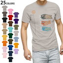 選べる25カラー tシャツ メンズ 半袖 ホワイト グレー デザイン S M L XL 2XL 3XL Tシャツ ティーシャツ T shirt 012888 こ...