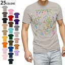 選べる25カラー tシャツ メンズ 半袖 ホワイト グレー デザイン S M L XL 2XL 3XL Tシャツ ティーシャツ T shirt 013441 七夕 イベント 笹