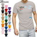 選べる25カラー tシャツ メンズ 半袖 ホワイト グレー デザイン S M L XL 2XL 3XL Tシャツ ティーシャツ T shirt 015340 こ...