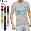選べる25カラー tシャツ メンズ 半袖 ホワイト グレー デザイン S M L XL 2XL 3XL Tシャツ ティーシャツ T shirt 015381 こ...