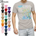 選べる25カラー tシャツ メンズ 半袖 ホワイト グレー デザイン S M L XL 2XL 3XL Tシャツ ティーシャツ T shirt 015455 笹 七夕 水玉