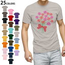 選べる25カラー tシャツ メンズ 半袖 ホワイト グレー デザイン S M L XL 2XL 3XL Tシャツ ティーシャツ T shirt 017802 カ...