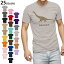 選べる25カラー tシャツ メンズ 半袖 ホワイト グレー デザイン S M L XL 2XL 3XL Tシャツ ティーシャツ T shirt 019787 恐竜 Euhelopus エウヘロプス 1,980円