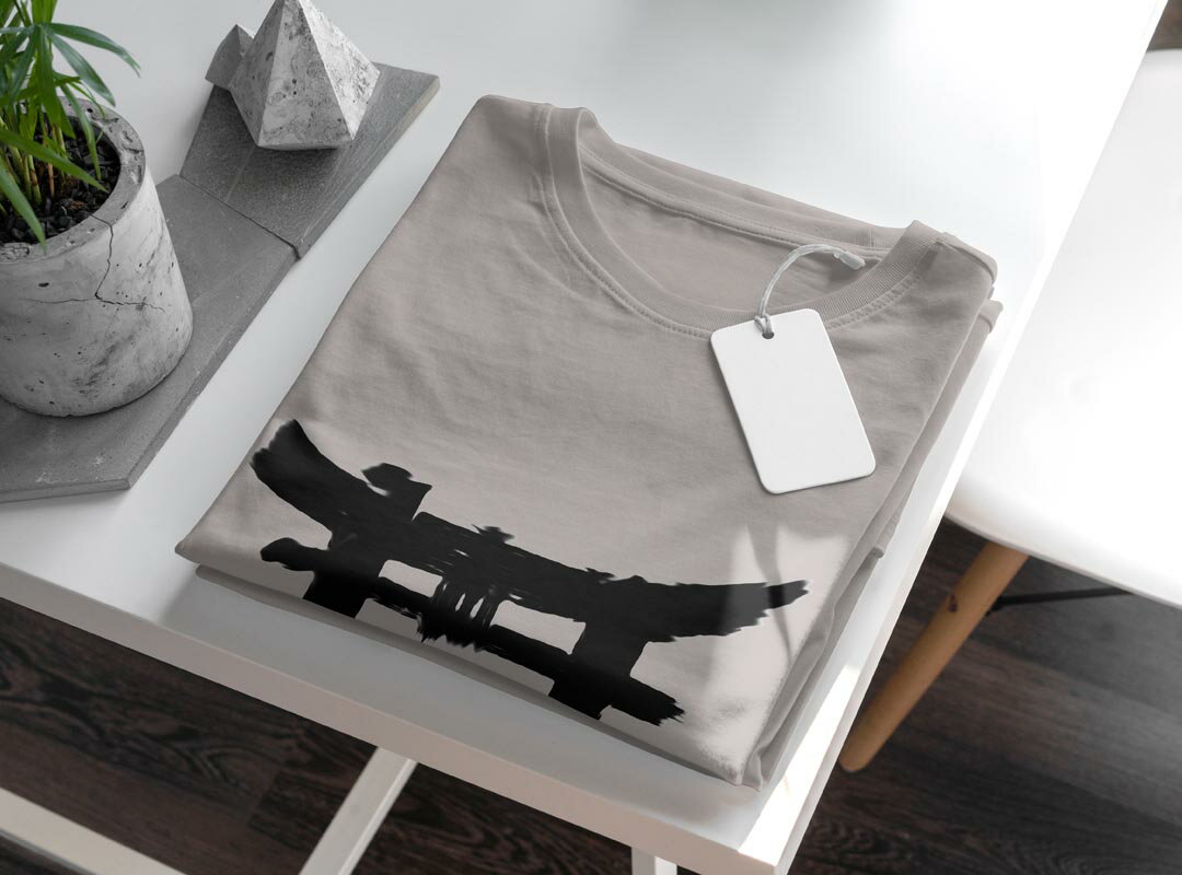 選べる25カラー tシャツ メンズ 半袖 ホワイト グレー デザイン S M L XL 2XL 3XL Tシャツ ティーシャツ T shirt 000960 日本　鳥居