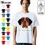 ドライTシャツ メンズ 吸水 速乾 DRY 選べる18カラー! 半袖 デザインドライTシャツ スポーツ ゆったり ティーシャツ T shirt 022606 犬 セント・バーナード 749円