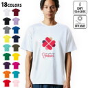 ドライTシャツ メンズ 吸水 速乾 DRY 選べる18カラー! 半袖 デザインドライTシャツ スポーツ ゆったり ティーシャツ T shirt 007154 クローバー イラスト