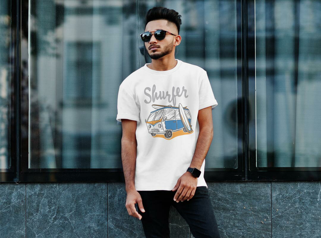 メンズ ドライTシャツ ホワイト 半袖 4.1オンス ジム トレーニング スポーツ 運動会 ドライアスレチック UVカット 紫外線遮蔽 吸水速乾 デザイン Tshirt S M L XL 2XL 3XL 4XL 5XL 6XL 014321 サーフィン　海　車