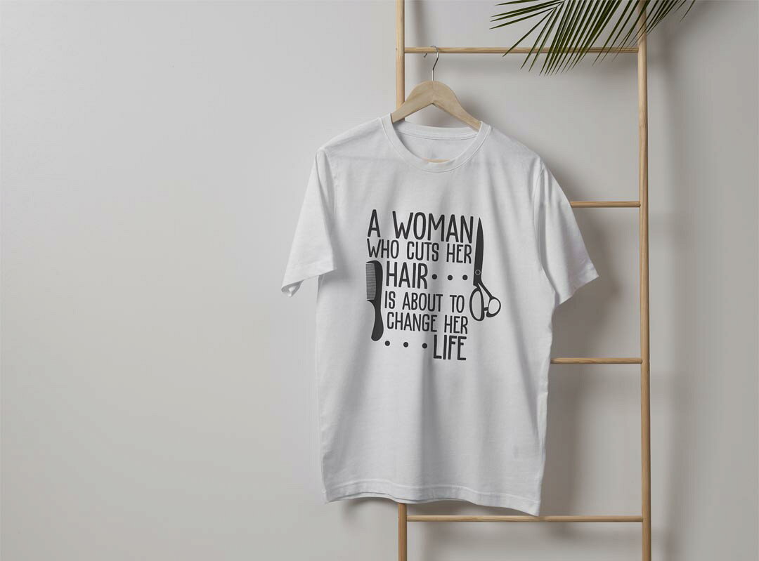 メンズ ドライTシャツ ホワイト 半袖 4.1オンス ジム トレーニング スポーツ 運動会 ドライアスレチック UVカット 紫外線遮蔽 吸水速乾 デザイン Tshirt S M L XL 2XL 3XL 4XL 5XL 6XL 031751 はさみ おしゃれ ヘアサロン 3