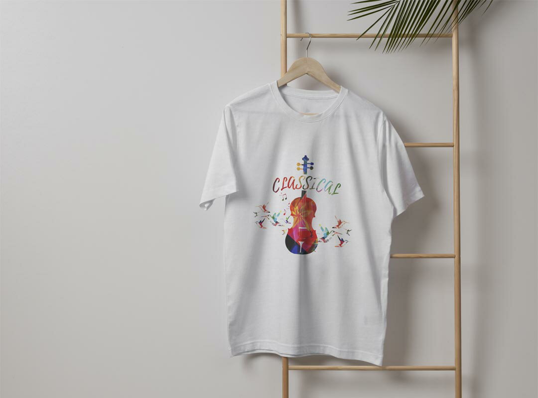 メンズ ドライTシャツ ホワイト 半袖 4.1オンス ジム トレーニング スポーツ 運動会 ドライアスレチック UVカット 紫外線遮蔽 吸水速乾 デザイン Tshirt S M L XL 2XL 3XL 4XL 5XL 6XL 015808 ロック　ギター　カラフル