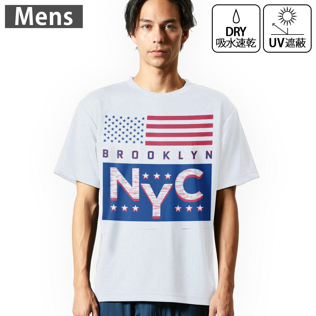 【関税・送料込】ブルックリンライン プリントTシャツ 楽天市場】ブルックリン 旗(メンズファッション)の通販