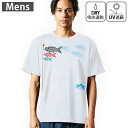 メンズ ドライTシャツ ホワイト 半袖 4.1オンス ジム トレーニング スポーツ 運動会 ドライアスレチック UVカット 紫外線遮蔽 吸水速乾 デザイン Ts...