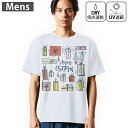 メンズ ドライTシャツ ホワイト 半袖 4.1オンス ジム トレーニング スポーツ 運動会 ドライアスレチック UVカット 紫外線遮蔽 吸水速乾 デザイン Ts...