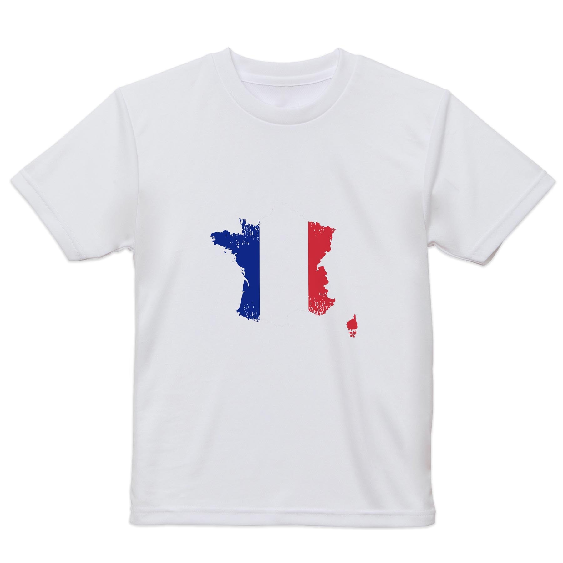 メンズ ドライTシャツ ホワイト 半袖 4.1オンス ジム トレーニング スポーツ 運動会 ドライアスレチック 紫外線遮蔽 吸水速乾 デザイン Tshirt シワが付きにくい 乾きやすい S M L XL 2XL 3XL 4XL▼メンズ ドライTシャツ全デザインはこちらから▼ 商品特徴・4.1オンス ドライアスレチックTシャツ！ ・吸水速乾・紫外線遮蔽・ポリエステル素材専用の転写プリントで染めるため、自然な仕上がりで、発色も鮮やかに。洗濯しても色褪せの心配がありません。 素材 ポリエステル 100％ リバーシブルメッシュ 注意事項画像はサンプルですので、Tシャツの大きさが若干異なる場合があります。ご覧の環境によっては多少色味に違いを感じる場合がございます。 イメージと違った、モニターと色味が異なるという理由での交換や返金はご対応出来かねます。 写真のカラーは可能な限り実際の商品に色味を近づけていますが、WEBの性質上ご使用のパソコンの設定や環境でカラーが若干異なります。 ご注文後に1点1点制作する受注生産品のため、不良品以外のご返品や交換は固くお断り致します。 機種の選択間違いも保証対象外となりますため、ご注文の際は必ず機種をご確認下さい。発送について完全受注生産のハンドメイド商品となりますので、既製品と比べて発送までお時間を頂いています。 基本的に決済確認後、最大で10営業日での発送となります。繁忙期や休業日明けの場合はさらに時間がかかる場合があります。 その際には別途メールにてご連絡致します。メール便の場合、発送日から到着までに2?4日ほどかかる場合が多く、紛失などの保障もご対応できかねます。あらかじめご了承下さい。