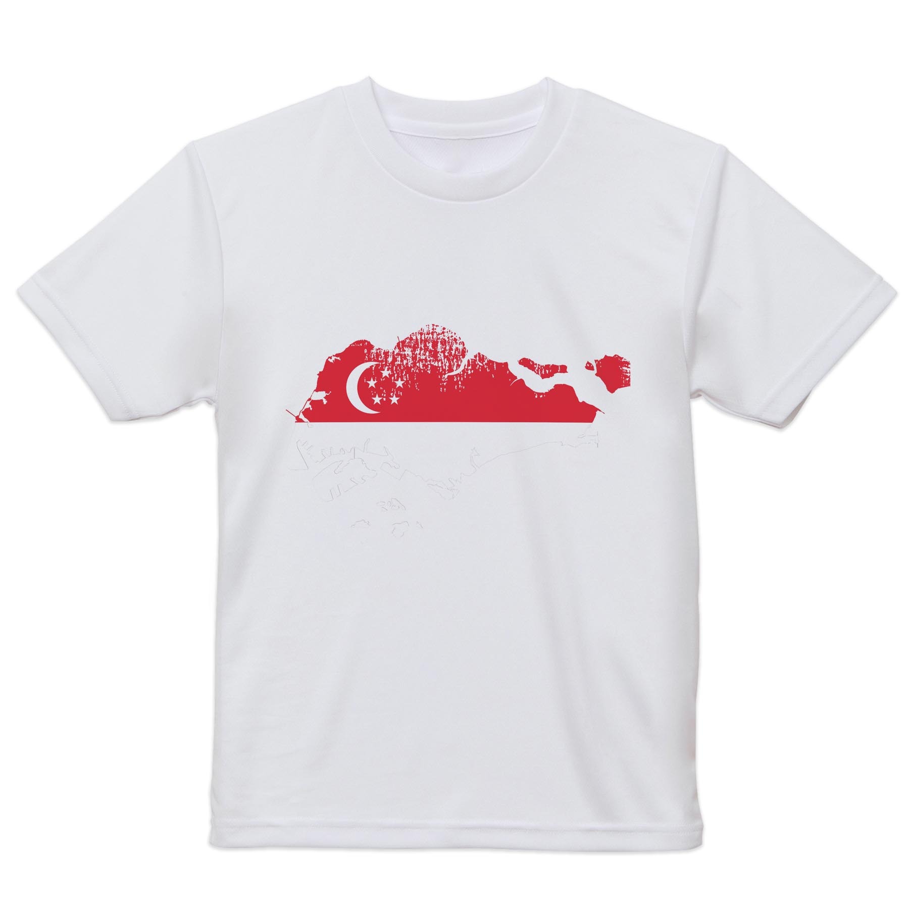 メンズ ドライTシャツ ホワイト 半袖 4.1オンス ジム トレーニング スポーツ 運動会 ドライアスレチック 紫外線遮蔽 吸水速乾 デザイン Tshirt シワが付きにくい 乾きやすい S M L XL 2XL 3XL 4XL▼メンズ ドライTシャツ全デザインはこちらから▼ 商品特徴・4.1オンス ドライアスレチックTシャツ！ ・吸水速乾・紫外線遮蔽・ポリエステル素材専用の転写プリントで染めるため、自然な仕上がりで、発色も鮮やかに。洗濯しても色褪せの心配がありません。 素材 ポリエステル 100％ リバーシブルメッシュ 注意事項画像はサンプルですので、Tシャツの大きさが若干異なる場合があります。ご覧の環境によっては多少色味に違いを感じる場合がございます。 イメージと違った、モニターと色味が異なるという理由での交換や返金はご対応出来かねます。 写真のカラーは可能な限り実際の商品に色味を近づけていますが、WEBの性質上ご使用のパソコンの設定や環境でカラーが若干異なります。 ご注文後に1点1点制作する受注生産品のため、不良品以外のご返品や交換は固くお断り致します。 機種の選択間違いも保証対象外となりますため、ご注文の際は必ず機種をご確認下さい。発送について完全受注生産のハンドメイド商品となりますので、既製品と比べて発送までお時間を頂いています。 基本的に決済確認後、最大で10営業日での発送となります。繁忙期や休業日明けの場合はさらに時間がかかる場合があります。 その際には別途メールにてご連絡致します。メール便の場合、発送日から到着までに2?4日ほどかかる場合が多く、紛失などの保障もご対応できかねます。あらかじめご了承下さい。