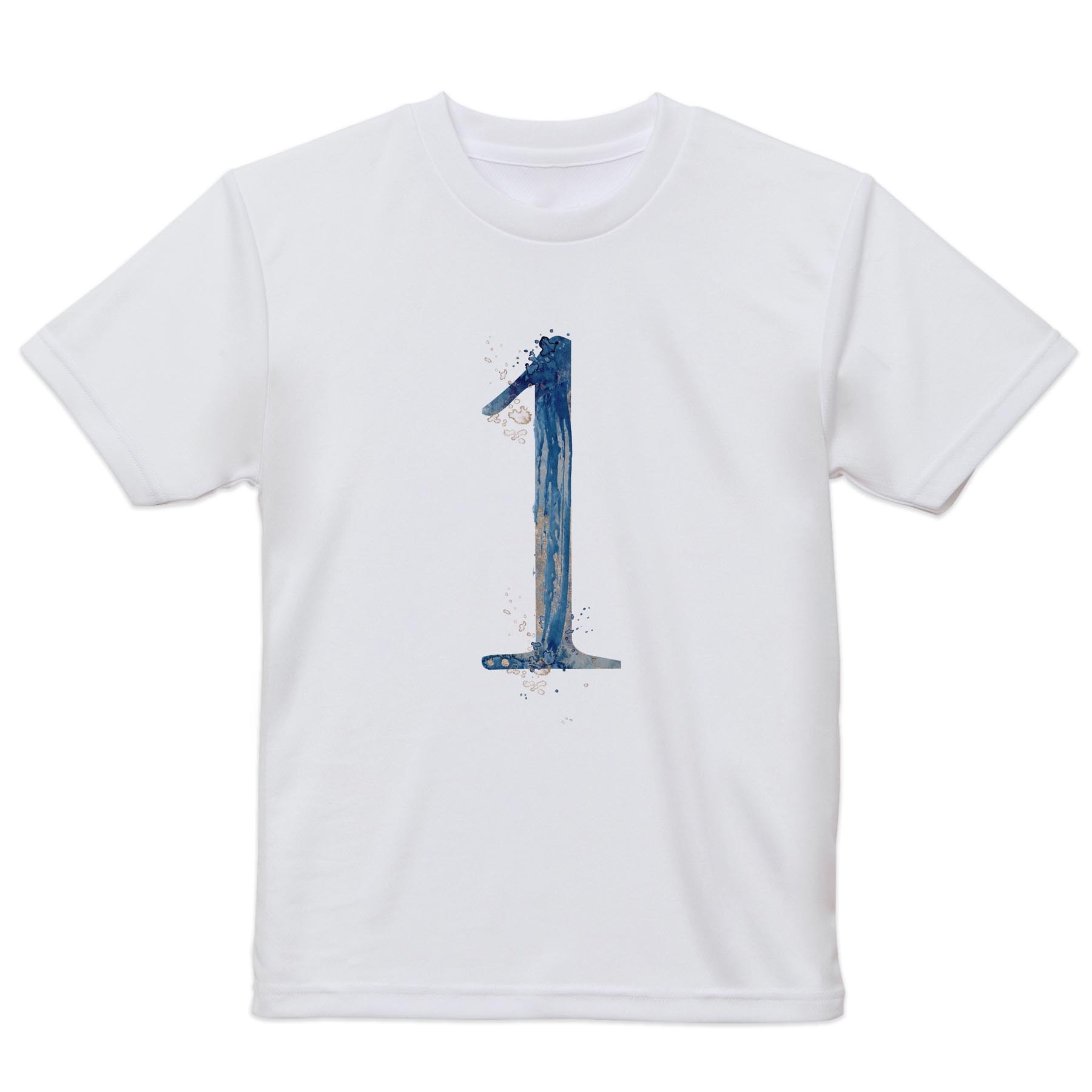 メンズ ドライTシャツ ホワイト 半袖 4.1オンス ジム トレーニング スポーツ 運動会 ドライアスレチック UVカット 紫外線遮蔽 吸水速乾 デザイン Tshirt S M L XL 2XL 3XL 4XL 5XL 6XL 019607 文字 1(4.0)