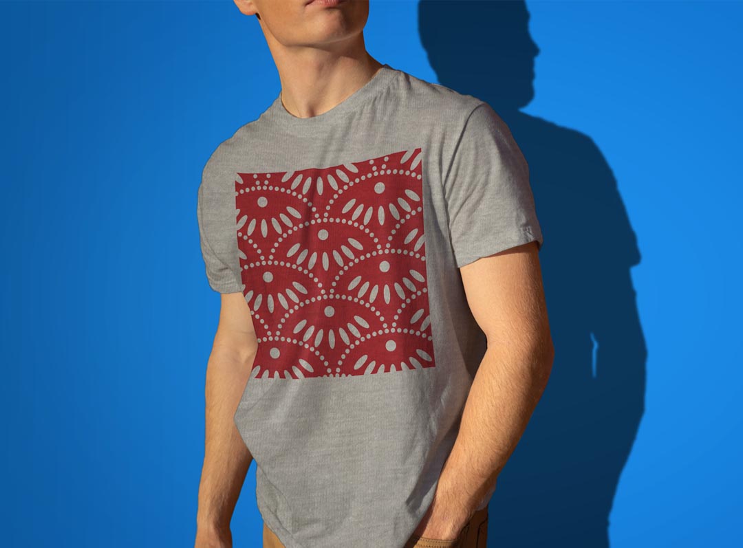 Tシャツ メンズ 半袖 ホワイト グレー デザイン S M L XL 2XL Tシャツ ティーシャツ T shirt 003727 模様　赤　白