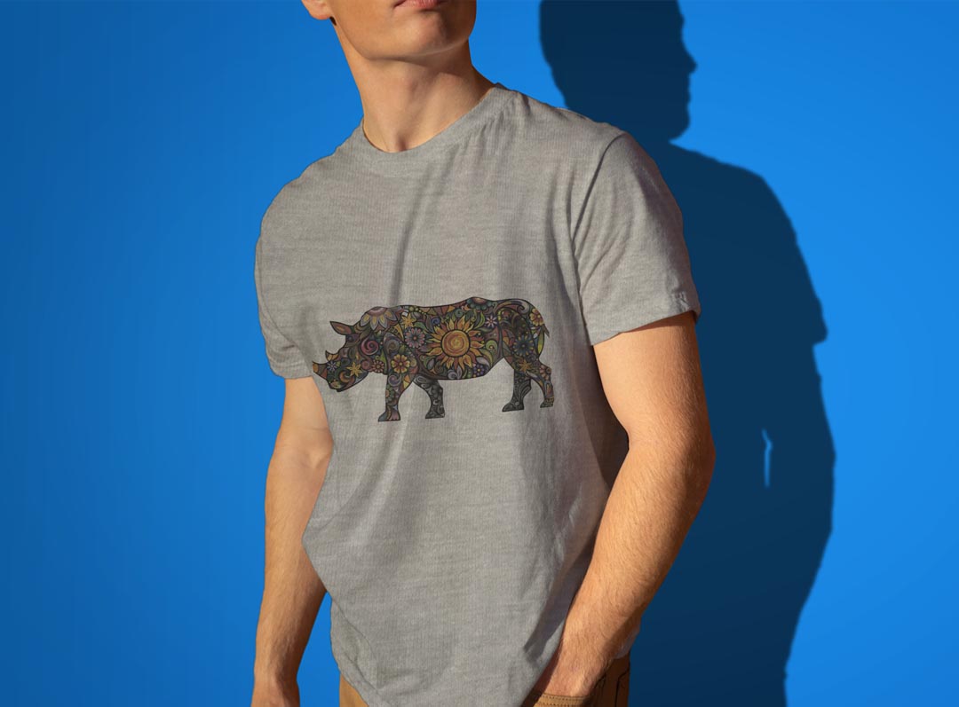 Tシャツ メンズ 半袖 ホワイト グレー デザ...の紹介画像3