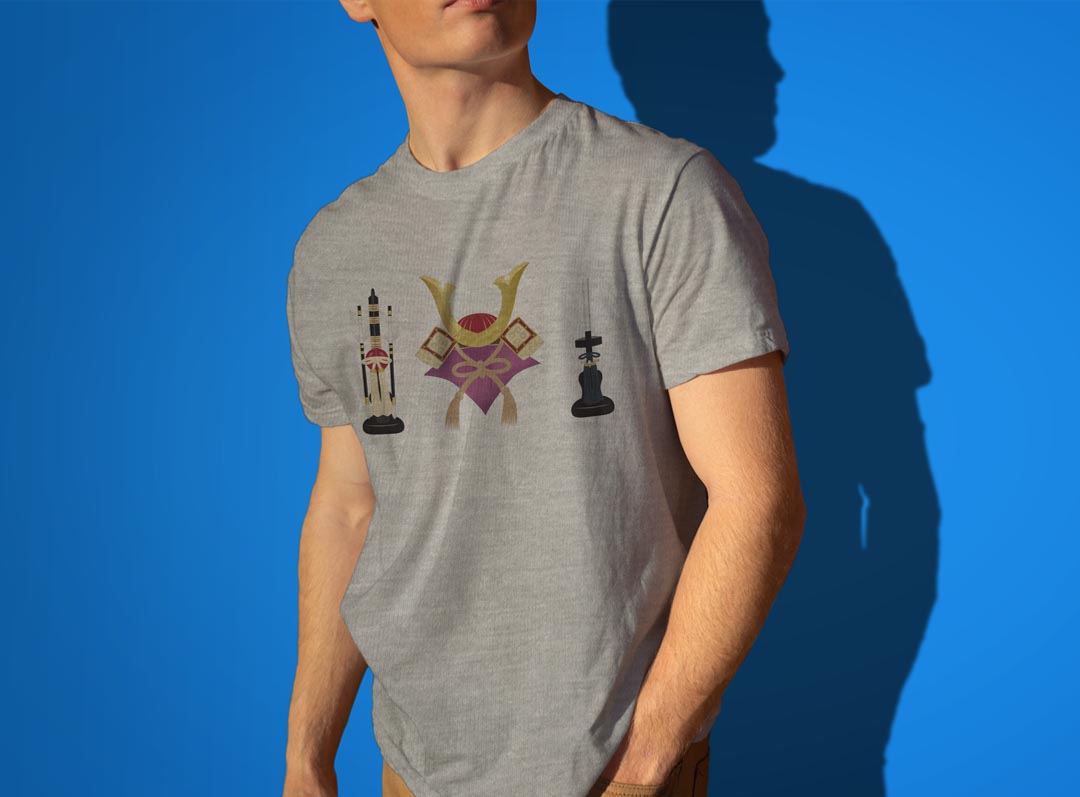Tシャツ メンズ 半袖 ホワイト グレー デザ...の紹介画像3