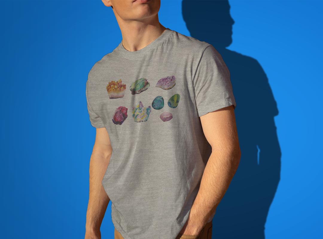 Tシャツ メンズ 半袖 ホワイト グレー デザ...の紹介画像3
