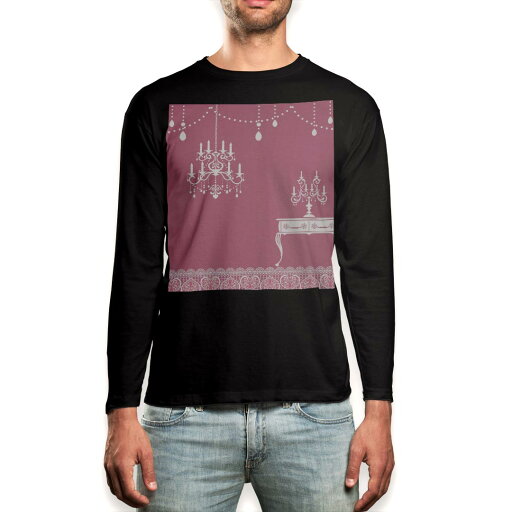 ロング tシャツ メンズ 長袖 ブラック デザイン XS S M L XL 2XL ロンT ティーシャツ 黒 black T shirt long sleeve 000134 ピンク 模様 家具 ロング tシャツ メンズ 長袖 ブラック デザイン XS S M L XL 2XL ロンT ティーシャツ 黒 black T shirt long sleeve 000134 ピンク 模様 家具