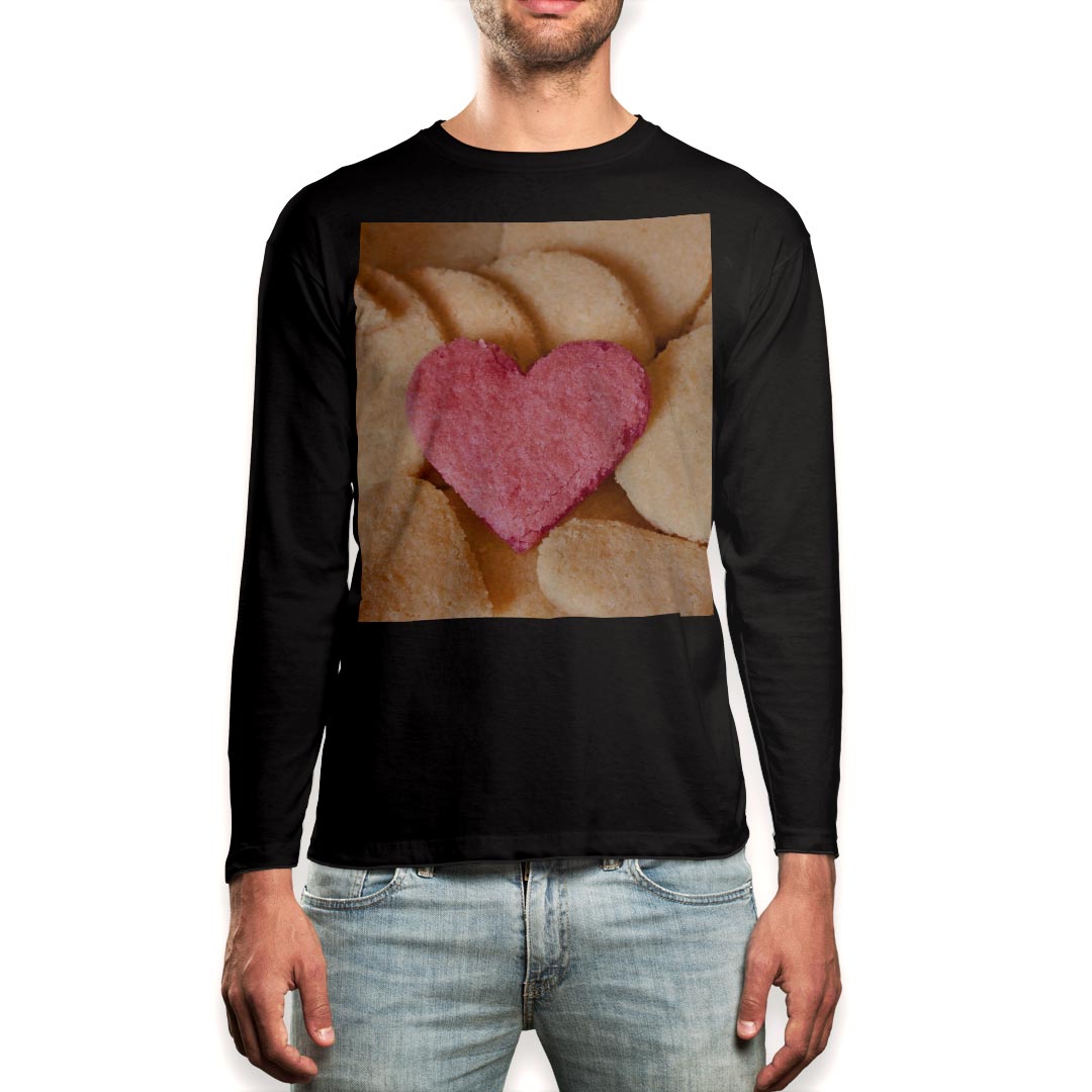 ロング tシャツ メンズ 長袖 ブラック デザイン XS S M L XL 2XL ロンT ティーシャツ 黒 black T shirt..