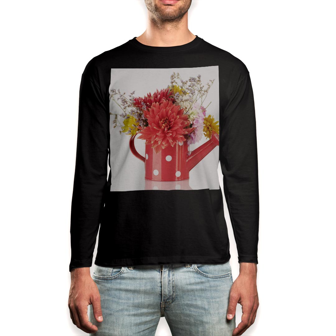 ロング tシャツ メンズ 長袖 ブラック デザイン XS S M L XL 2XL ロンT ティーシャツ 黒 black T shirt..