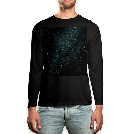 ロング tシャツ メンズ 長袖 ブラック デザイン XS S M L XL 2XL ロンT ティーシャツ 黒 black T shirt long sleeve 001524 宇宙 星 ロング tシャツ メンズ 長袖 ブラック デザイン XS S M L XL 2XL ロンT ティーシャツ 黒 black T shirt long sleeve 001524 宇宙 星