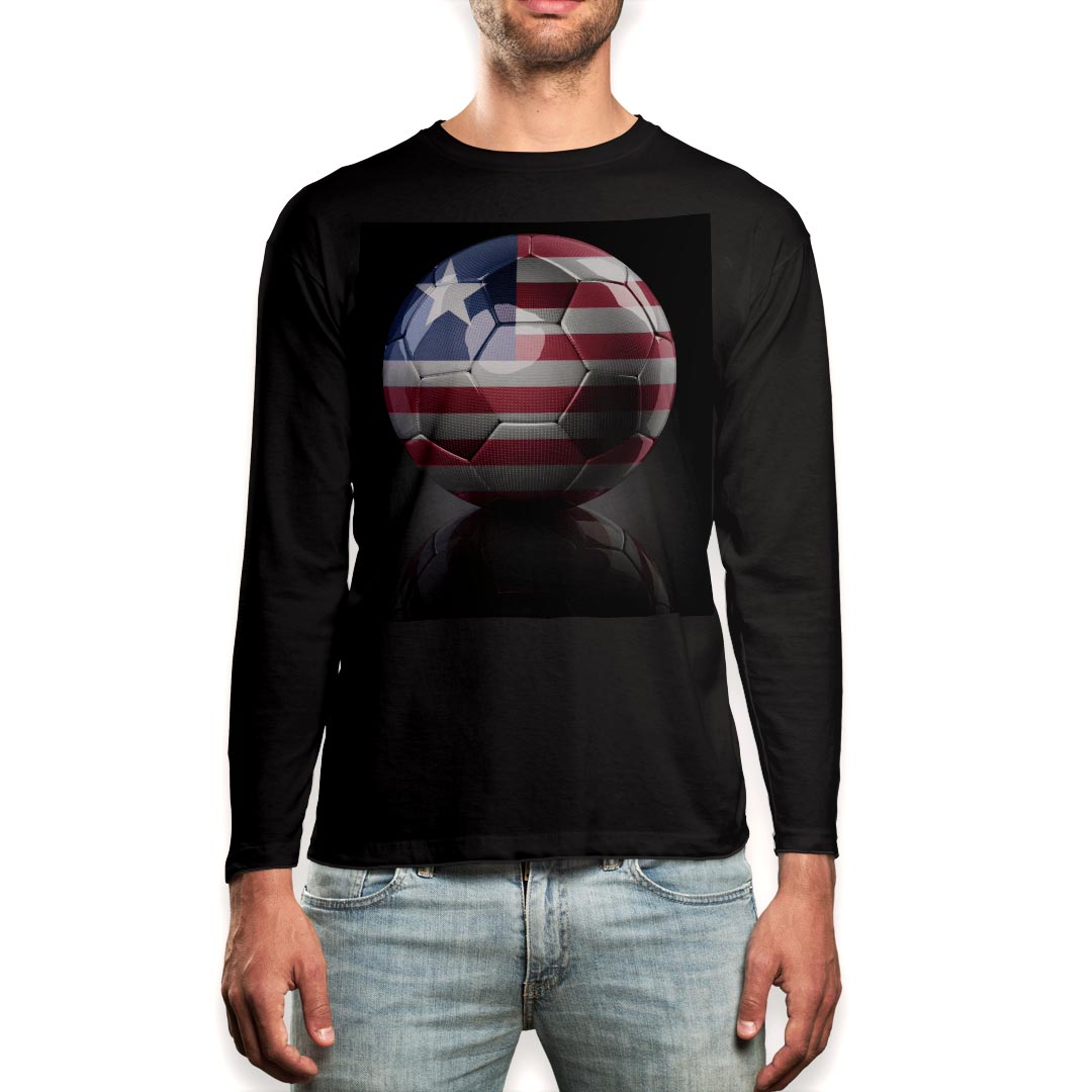 ロング tシャツ メンズ 長袖 ブラック デザイン XS S M L XL 2XL ロンT ティーシャツ 黒 black T shirt long sleeve 002899 外国　スポ..