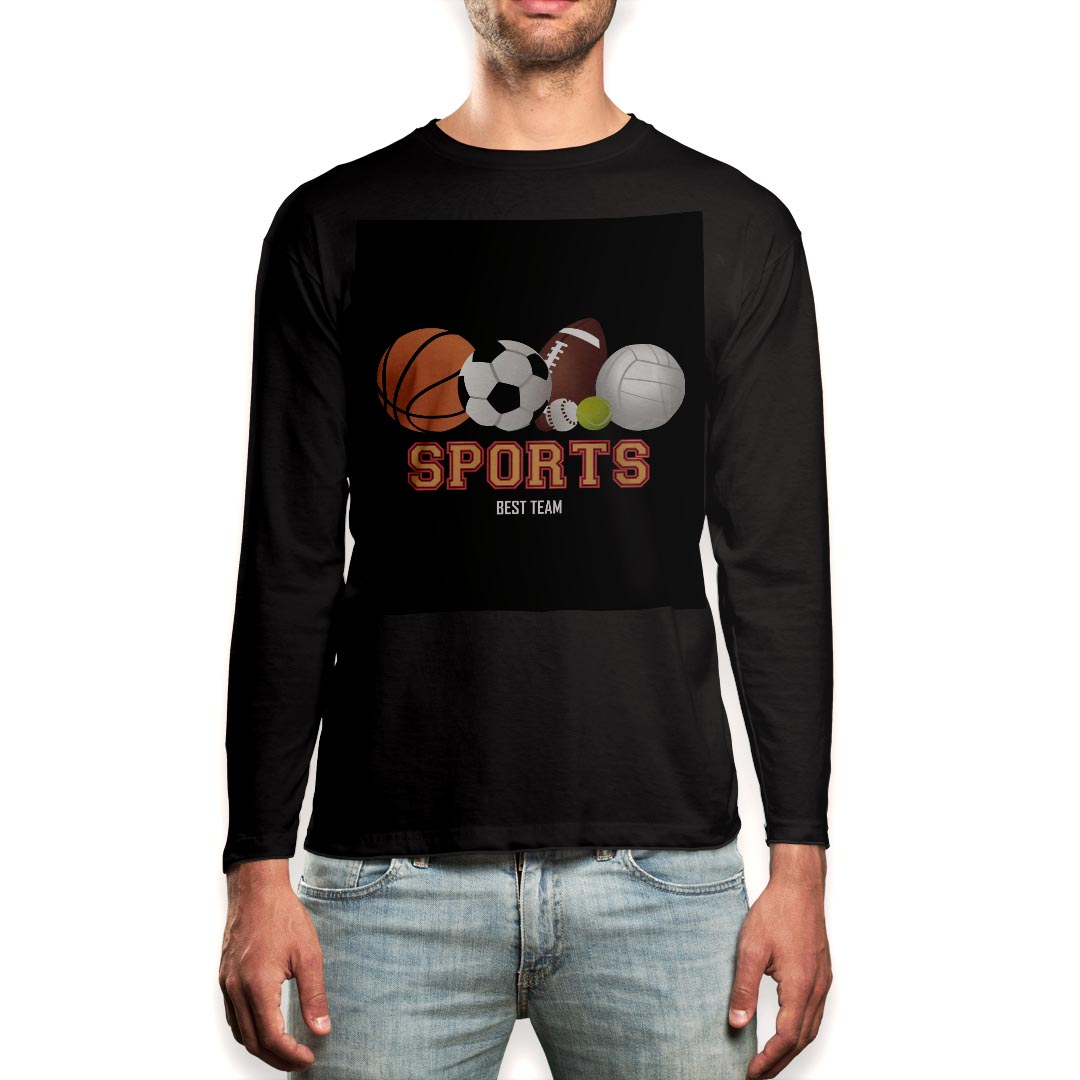 ロング tシャツ メンズ 長袖 ブラック デザイン XS S M L XL 2XL ロンT ティーシャツ 黒 black T shirt long sleeve 002909 スポーツ　..