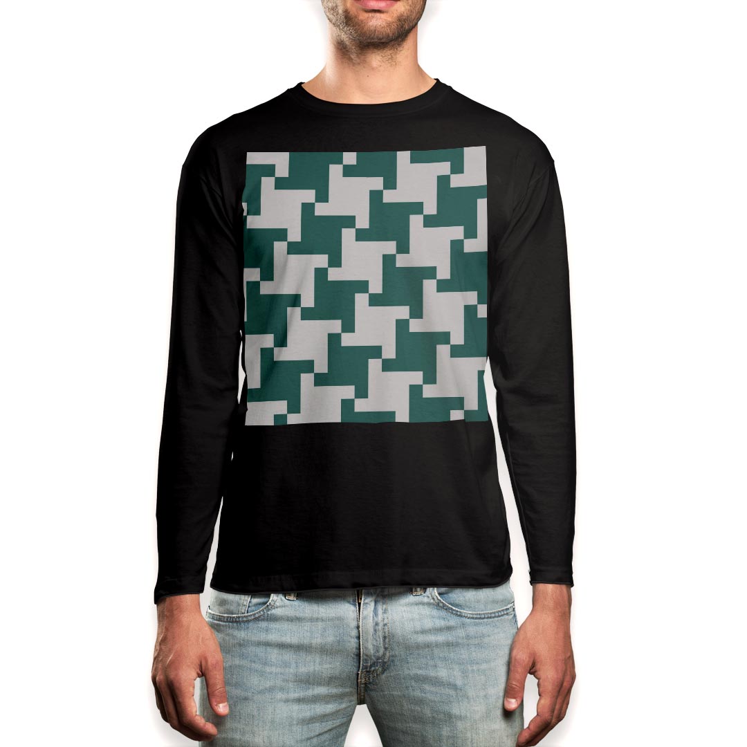 ロング tシャツ メンズ 長袖 ブラック デザイン XS S M L XL 2XL ロンT ティーシャツ 黒 black T shirt long sleeve▼男性用ロングTシャツ ブラック全デザインはこちらから▼▼男性用ロングTシャツ ホワイト・グレー全デザインはこちらから▼商品特徴・16000デザインから選べる！デザインTシャツ！ ・洗濯も赤ちゃんにも安心なウェアプリント 　UltraChrome DGインクは洗濯に対しても色落ちが少なく、高い堅牢度が実証されています。 ・伸縮性に優れた素材、品質とタフネス性に優れたTシャツ。 素材 素材構成：綿　100％ メイン素材：コットン　クルーネックタイプ 注意事項画像はサンプルですので、Tシャツの大きさが若干異なる場合があります。ご覧の環境によっては多少色味に違いを感じる場合がございます。 イメージと違った、モニターと色味が異なるという理由での交換や返金はご対応出来かねます。 写真のカラーは可能な限り実際の商品に色味を近づけていますが、WEBの性質上ご使用のパソコンの設定や環境でカラーが若干異なります。 ご注文後に1点1点制作する受注生産品のため、不良品以外のご返品や交換は固くお断り致します。 選択間違いも保証対象外となりますため、ご注文の際は必ずサイズやカラーをご確認下さい。洗濯の際は、商品の色あせを避けるため手洗いをおすすめします。 つけ置き洗いは避けてください。 タンブラー乾燥はお控えください。発送について完全受注生産のハンドメイド商品となりますので、既製品と比べて発送までお時間を頂いています。 基本的に決済確認後、最大で10営業日での発送となります。繁忙期や休業日明けの場合はさらに時間がかかる場合があります。 その際には別途メールにてご連絡致します。メール便の場合、発送日から到着までに2〜4日ほどかかる場合が多く、紛失などの保障もご対応できかねます。あらかじめご了承下さい。