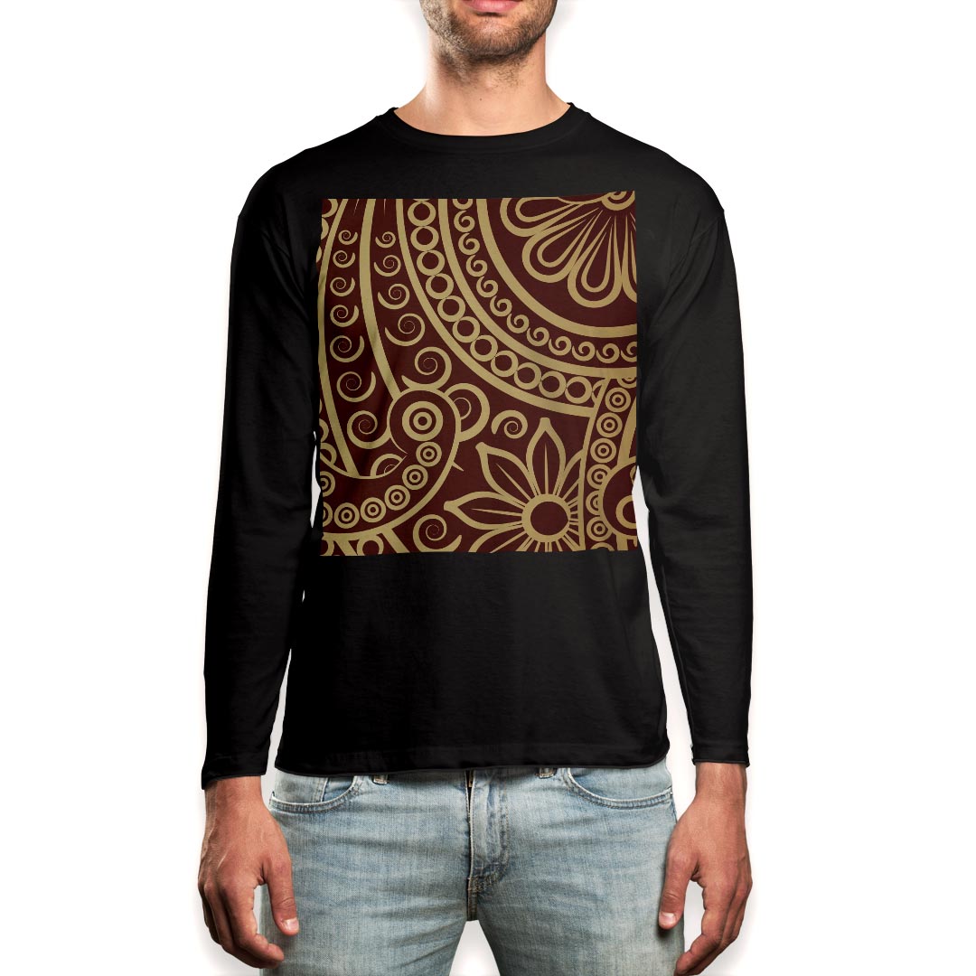 ロング tシャツ メンズ 長袖 ブラック デザイン XS S M L XL 2XL ロンT ティーシャツ 黒 black T shirt long sleeve▼男性用ロングTシャツ ブラック全デザインはこちらから▼▼男性用ロングTシャツ ホワイト・グレー全デザインはこちらから▼商品特徴・16000デザインから選べる！デザインTシャツ！ ・洗濯も赤ちゃんにも安心なウェアプリント 　UltraChrome DGインクは洗濯に対しても色落ちが少なく、高い堅牢度が実証されています。 ・伸縮性に優れた素材、品質とタフネス性に優れたTシャツ。 素材 素材構成：綿　100％ メイン素材：コットン　クルーネックタイプ 注意事項画像はサンプルですので、Tシャツの大きさが若干異なる場合があります。ご覧の環境によっては多少色味に違いを感じる場合がございます。 イメージと違った、モニターと色味が異なるという理由での交換や返金はご対応出来かねます。 写真のカラーは可能な限り実際の商品に色味を近づけていますが、WEBの性質上ご使用のパソコンの設定や環境でカラーが若干異なります。 ご注文後に1点1点制作する受注生産品のため、不良品以外のご返品や交換は固くお断り致します。 選択間違いも保証対象外となりますため、ご注文の際は必ずサイズやカラーをご確認下さい。洗濯の際は、商品の色あせを避けるため手洗いをおすすめします。 つけ置き洗いは避けてください。 タンブラー乾燥はお控えください。発送について完全受注生産のハンドメイド商品となりますので、既製品と比べて発送までお時間を頂いています。 基本的に決済確認後、最大で10営業日での発送となります。繁忙期や休業日明けの場合はさらに時間がかかる場合があります。 その際には別途メールにてご連絡致します。メール便の場合、発送日から到着までに2〜4日ほどかかる場合が多く、紛失などの保障もご対応できかねます。あらかじめご了承下さい。