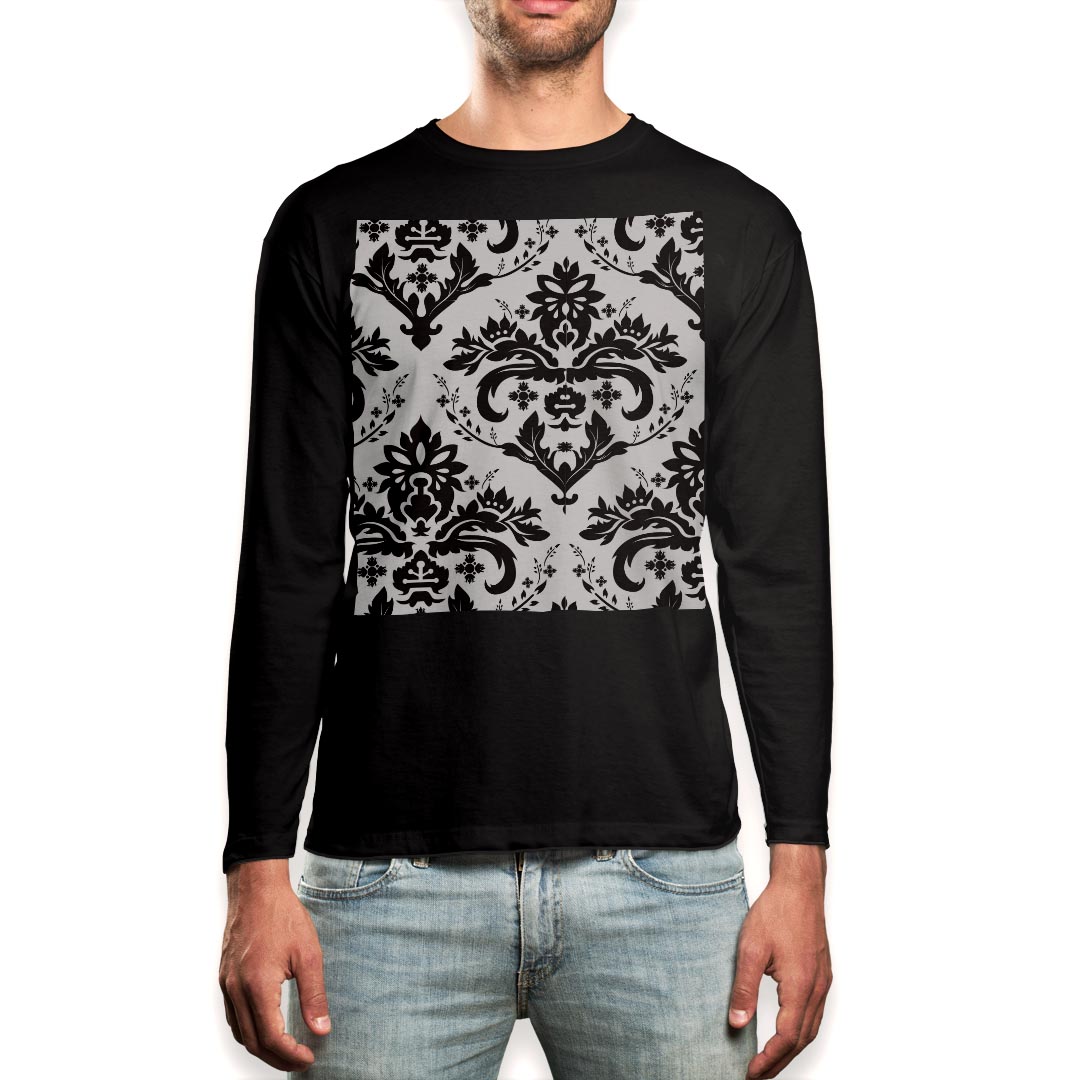 ロング tシャツ メンズ 長袖 ブラック デザイン XS S M L XL 2XL ロンT ティーシャツ 黒 black T shirt long sleeve▼男性用ロングTシャツ ブラック全デザインはこちらから▼▼男性用ロングTシャツ ホワイト・グレー全デザインはこちらから▼商品特徴・16000デザインから選べる！デザインTシャツ！ ・洗濯も赤ちゃんにも安心なウェアプリント 　UltraChrome DGインクは洗濯に対しても色落ちが少なく、高い堅牢度が実証されています。 ・伸縮性に優れた素材、品質とタフネス性に優れたTシャツ。 素材 素材構成：綿　100％ メイン素材：コットン　クルーネックタイプ 注意事項画像はサンプルですので、Tシャツの大きさが若干異なる場合があります。ご覧の環境によっては多少色味に違いを感じる場合がございます。 イメージと違った、モニターと色味が異なるという理由での交換や返金はご対応出来かねます。 写真のカラーは可能な限り実際の商品に色味を近づけていますが、WEBの性質上ご使用のパソコンの設定や環境でカラーが若干異なります。 ご注文後に1点1点制作する受注生産品のため、不良品以外のご返品や交換は固くお断り致します。 選択間違いも保証対象外となりますため、ご注文の際は必ずサイズやカラーをご確認下さい。洗濯の際は、商品の色あせを避けるため手洗いをおすすめします。 つけ置き洗いは避けてください。 タンブラー乾燥はお控えください。発送について完全受注生産のハンドメイド商品となりますので、既製品と比べて発送までお時間を頂いています。 基本的に決済確認後、最大で10営業日での発送となります。繁忙期や休業日明けの場合はさらに時間がかかる場合があります。 その際には別途メールにてご連絡致します。メール便の場合、発送日から到着までに2〜4日ほどかかる場合が多く、紛失などの保障もご対応できかねます。あらかじめご了承下さい。