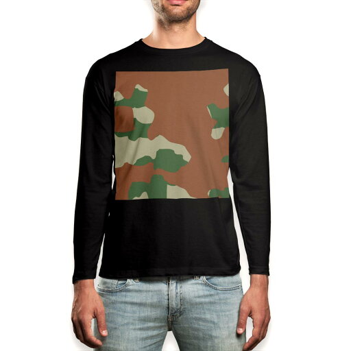 ロング tシャツ メンズ 長袖 ブラック デザイン XS S M L XL 2XL ロンT ティーシャツ 黒 black T shirt long sleeve 004352 迷彩 カモフラ 模様 ロング tシャツ メンズ 長袖 ブラック デザイン XS S M L XL 2XL ロンT ティーシャツ 黒 black T shirt long sleeve 004352 迷彩 カモフラ 模様