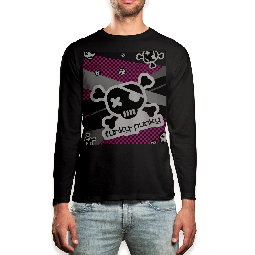 ロング tシャツ メンズ 長袖 ブラック デザイン XS S M L XL 2XL ロンT ティーシャツ 黒 black T shirt..