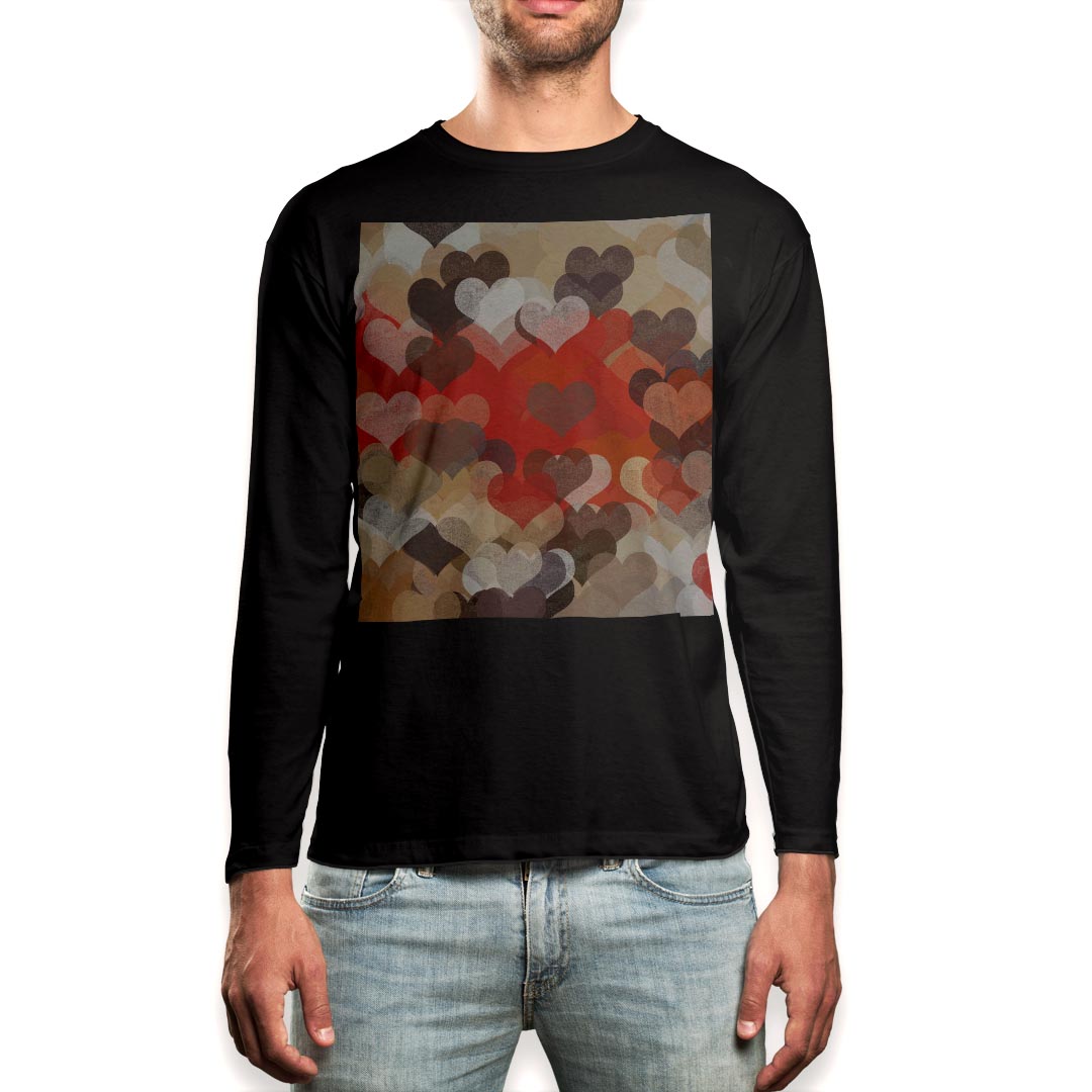 ロング tシャツ メンズ 長袖 ブラック デザイン XS S M L XL 2XL ロンT ティーシャツ 黒 black T shirt long sleeve▼男性用ロングTシャツ ブラック全デザインはこちらから▼▼男性用ロングTシャツ ホワイト・グレー全デザインはこちらから▼商品特徴・16000デザインから選べる！デザインTシャツ！ ・洗濯も赤ちゃんにも安心なウェアプリント 　UltraChrome DGインクは洗濯に対しても色落ちが少なく、高い堅牢度が実証されています。 ・伸縮性に優れた素材、品質とタフネス性に優れたTシャツ。 素材 素材構成：綿　100％ メイン素材：コットン　クルーネックタイプ 注意事項画像はサンプルですので、Tシャツの大きさが若干異なる場合があります。ご覧の環境によっては多少色味に違いを感じる場合がございます。 イメージと違った、モニターと色味が異なるという理由での交換や返金はご対応出来かねます。 写真のカラーは可能な限り実際の商品に色味を近づけていますが、WEBの性質上ご使用のパソコンの設定や環境でカラーが若干異なります。 ご注文後に1点1点制作する受注生産品のため、不良品以外のご返品や交換は固くお断り致します。 選択間違いも保証対象外となりますため、ご注文の際は必ずサイズやカラーをご確認下さい。洗濯の際は、商品の色あせを避けるため手洗いをおすすめします。 つけ置き洗いは避けてください。 タンブラー乾燥はお控えください。発送について完全受注生産のハンドメイド商品となりますので、既製品と比べて発送までお時間を頂いています。 基本的に決済確認後、最大で10営業日での発送となります。繁忙期や休業日明けの場合はさらに時間がかかる場合があります。 その際には別途メールにてご連絡致します。メール便の場合、発送日から到着までに2〜4日ほどかかる場合が多く、紛失などの保障もご対応できかねます。あらかじめご了承下さい。