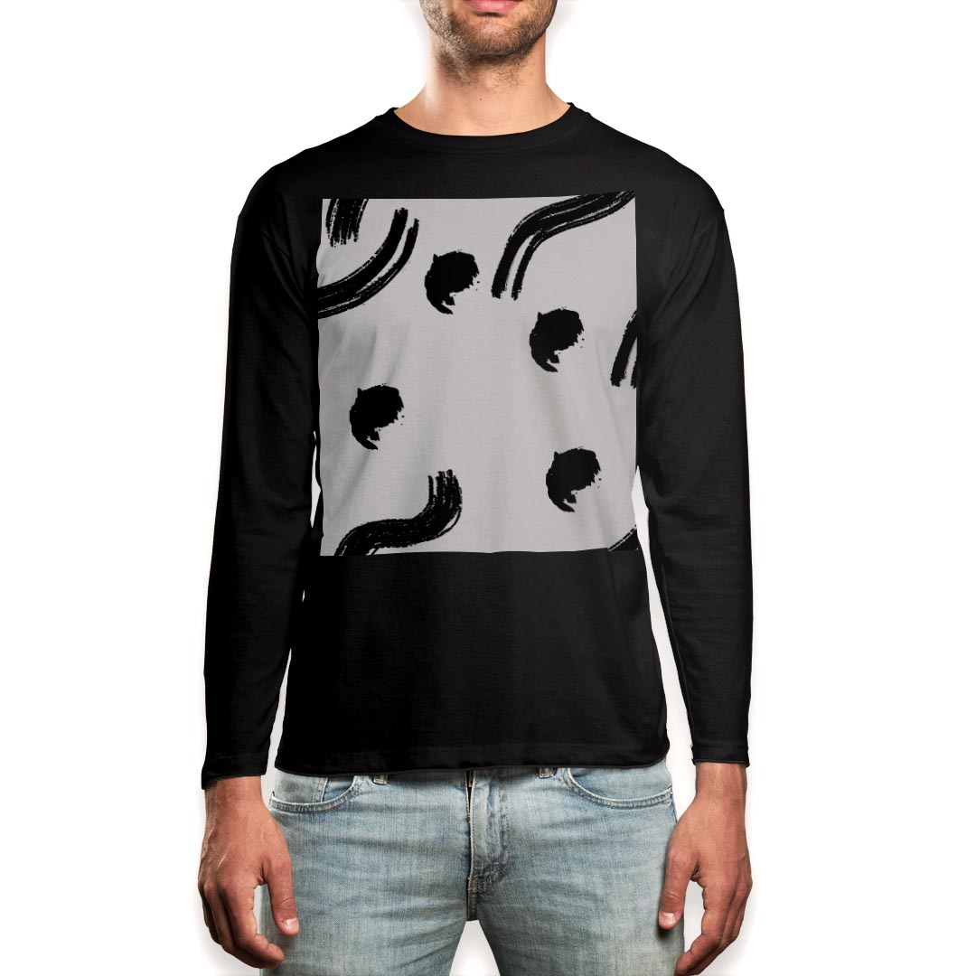 ロング tシャツ メンズ 長袖 ブラック デザイン XS S M L XL 2XL ロンT ティーシャツ 黒 black T shirt long sleeve▼男性用ロングTシャツ ブラック全デザインはこちらから▼▼男性用ロングTシャツ ホワイト・グレー全デザインはこちらから▼商品特徴・16000デザインから選べる！デザインTシャツ！ ・洗濯も赤ちゃんにも安心なウェアプリント 　UltraChrome DGインクは洗濯に対しても色落ちが少なく、高い堅牢度が実証されています。 ・伸縮性に優れた素材、品質とタフネス性に優れたTシャツ。 素材 素材構成：綿　100％ メイン素材：コットン　クルーネックタイプ 注意事項画像はサンプルですので、Tシャツの大きさが若干異なる場合があります。ご覧の環境によっては多少色味に違いを感じる場合がございます。 イメージと違った、モニターと色味が異なるという理由での交換や返金はご対応出来かねます。 写真のカラーは可能な限り実際の商品に色味を近づけていますが、WEBの性質上ご使用のパソコンの設定や環境でカラーが若干異なります。 ご注文後に1点1点制作する受注生産品のため、不良品以外のご返品や交換は固くお断り致します。 機種の選択間違いも保証対象外となりますため、ご注文の際は必ず機種をご確認下さい。発送について完全受注生産のハンドメイド商品となりますので、既製品と比べて発送までお時間を頂いています。 基本的に決済確認後、最大で10営業日での発送となります。繁忙期や休業日明けの場合はさらに時間がかかる場合があります。 その際には別途メールにてご連絡致します。メール便の場合、発送日から到着までに2〜4日ほどかかる場合が多く、紛失などの保障もご対応できかねます。あらかじめご了承下さい。