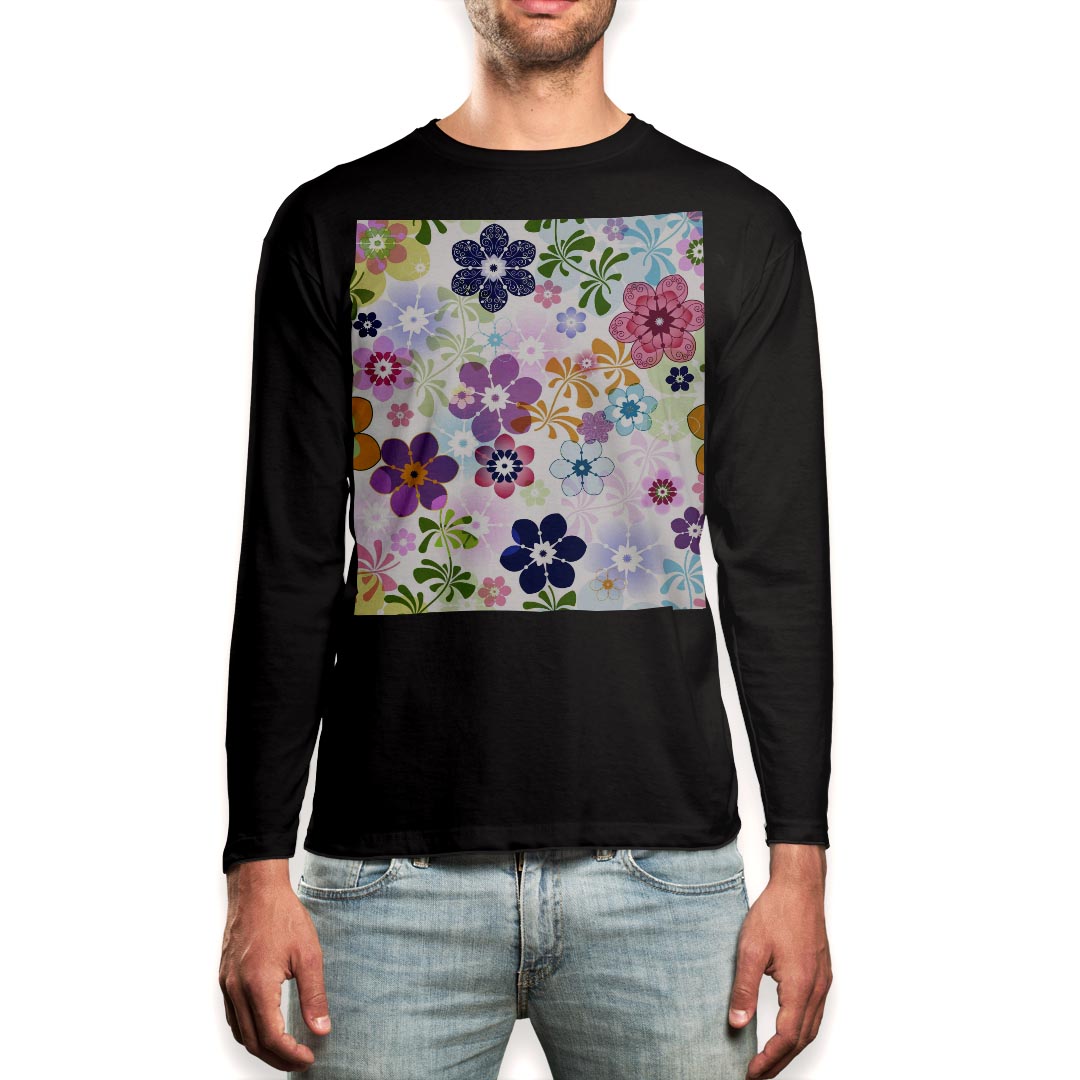 ロング tシャツ メンズ 長袖 ブラック デザイン XS S M L XL 2XL ロンT ティーシャツ 黒 black T shirt long sleeve▼男性用ロングTシャツ ブラック全デザインはこちらから▼▼男性用ロングTシャツ ホワイト・グレー全デザインはこちらから▼商品特徴・16000デザインから選べる！デザインTシャツ！ ・洗濯も赤ちゃんにも安心なウェアプリント 　UltraChrome DGインクは洗濯に対しても色落ちが少なく、高い堅牢度が実証されています。 ・伸縮性に優れた素材、品質とタフネス性に優れたTシャツ。 素材 素材構成：綿　100％ メイン素材：コットン　クルーネックタイプ 注意事項画像はサンプルですので、Tシャツの大きさが若干異なる場合があります。ご覧の環境によっては多少色味に違いを感じる場合がございます。 イメージと違った、モニターと色味が異なるという理由での交換や返金はご対応出来かねます。 写真のカラーは可能な限り実際の商品に色味を近づけていますが、WEBの性質上ご使用のパソコンの設定や環境でカラーが若干異なります。 ご注文後に1点1点制作する受注生産品のため、不良品以外のご返品や交換は固くお断り致します。 選択間違いも保証対象外となりますため、ご注文の際は必ずサイズやカラーをご確認下さい。洗濯の際は、商品の色あせを避けるため手洗いをおすすめします。 つけ置き洗いは避けてください。 タンブラー乾燥はお控えください。発送について完全受注生産のハンドメイド商品となりますので、既製品と比べて発送までお時間を頂いています。 基本的に決済確認後、最大で10営業日での発送となります。繁忙期や休業日明けの場合はさらに時間がかかる場合があります。 その際には別途メールにてご連絡致します。メール便の場合、発送日から到着までに2〜4日ほどかかる場合が多く、紛失などの保障もご対応できかねます。あらかじめご了承下さい。