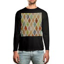 ロング tシャツ メンズ 長袖 ブラック デザイン XS S M L XL 2XL ロンT ティーシャツ 黒 black T shirt long sleeve...