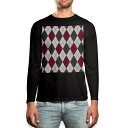 ロング tシャツ メンズ 長袖 ブラック デザイン XS S M L XL 2XL ロンT ティーシャツ 黒 black T shirt long sleeve...