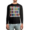 ロング tシャツ メンズ 長袖 ブラック デザイン XS S M L XL 2XL ロンT ティーシャツ 黒 black T shirt long sleeve...