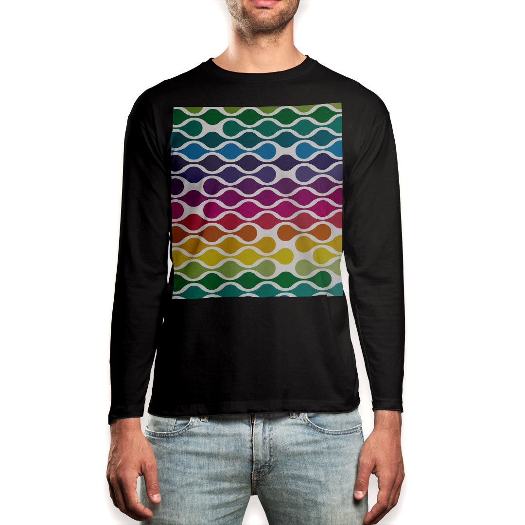 ロング tシャツ メンズ 長袖 ブラック デザイン XS S M L XL 2XL ロンT ティーシャツ 黒 black T shirt long sleeve▼男性用ロングTシャツ ブラック全デザインはこちらから▼▼男性用ロングTシャツ ホワイト・グレー全デザインはこちらから▼商品特徴・16000デザインから選べる！デザインTシャツ！ ・洗濯も赤ちゃんにも安心なウェアプリント 　UltraChrome DGインクは洗濯に対しても色落ちが少なく、高い堅牢度が実証されています。 ・伸縮性に優れた素材、品質とタフネス性に優れたTシャツ。 素材 素材構成：綿　100％ メイン素材：コットン　クルーネックタイプ 注意事項画像はサンプルですので、Tシャツの大きさが若干異なる場合があります。ご覧の環境によっては多少色味に違いを感じる場合がございます。 イメージと違った、モニターと色味が異なるという理由での交換や返金はご対応出来かねます。 写真のカラーは可能な限り実際の商品に色味を近づけていますが、WEBの性質上ご使用のパソコンの設定や環境でカラーが若干異なります。 ご注文後に1点1点制作する受注生産品のため、不良品以外のご返品や交換は固くお断り致します。 選択間違いも保証対象外となりますため、ご注文の際は必ずサイズやカラーをご確認下さい。洗濯の際は、商品の色あせを避けるため手洗いをおすすめします。 つけ置き洗いは避けてください。 タンブラー乾燥はお控えください。発送について完全受注生産のハンドメイド商品となりますので、既製品と比べて発送までお時間を頂いています。 基本的に決済確認後、最大で10営業日での発送となります。繁忙期や休業日明けの場合はさらに時間がかかる場合があります。 その際には別途メールにてご連絡致します。メール便の場合、発送日から到着までに2〜4日ほどかかる場合が多く、紛失などの保障もご対応できかねます。あらかじめご了承下さい。