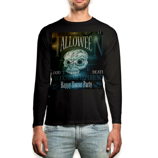 ロング tシャツ メンズ 長袖 ブラック デザイン XS S M L XL 2XL ロンT ティーシャツ 黒 black T shirt long sleeve 007492 ハロウィン 骸骨 ドクロ レインボー ロング tシャツ メンズ 長袖 ブラック デザイン XS S M L XL 2XL ロンT ティーシャツ 黒 black T shirt long sleeve 007492 ハロウィン 骸骨 ドクロ レインボー