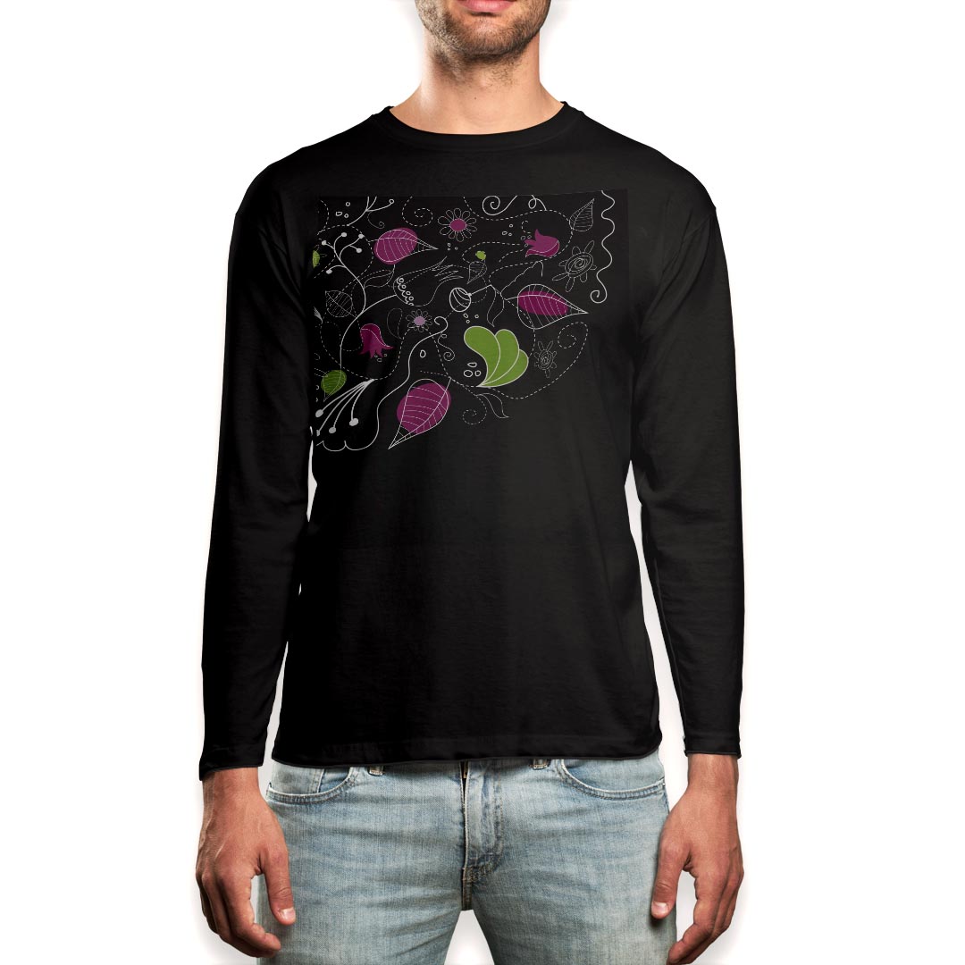 ロング tシャツ メンズ 長袖 ブラック デザイン XS S M L XL 2XL ロンT ティーシャツ 黒 black T shirt long sleeve▼男性用ロングTシャツ ブラック全デザインはこちらから▼▼男性用ロングTシャツ ホワイト・グレー全デザインはこちらから▼商品特徴・16000デザインから選べる！デザインTシャツ！ ・洗濯も赤ちゃんにも安心なウェアプリント 　UltraChrome DGインクは洗濯に対しても色落ちが少なく、高い堅牢度が実証されています。 ・伸縮性に優れた素材、品質とタフネス性に優れたTシャツ。 素材 素材構成：綿　100％ メイン素材：コットン　クルーネックタイプ 注意事項画像はサンプルですので、Tシャツの大きさが若干異なる場合があります。ご覧の環境によっては多少色味に違いを感じる場合がございます。 イメージと違った、モニターと色味が異なるという理由での交換や返金はご対応出来かねます。 写真のカラーは可能な限り実際の商品に色味を近づけていますが、WEBの性質上ご使用のパソコンの設定や環境でカラーが若干異なります。 ご注文後に1点1点制作する受注生産品のため、不良品以外のご返品や交換は固くお断り致します。 機種の選択間違いも保証対象外となりますため、ご注文の際は必ず機種をご確認下さい。発送について完全受注生産のハンドメイド商品となりますので、既製品と比べて発送までお時間を頂いています。 基本的に決済確認後、最大で10営業日での発送となります。繁忙期や休業日明けの場合はさらに時間がかかる場合があります。 その際には別途メールにてご連絡致します。メール便の場合、発送日から到着までに2〜4日ほどかかる場合が多く、紛失などの保障もご対応できかねます。あらかじめご了承下さい。