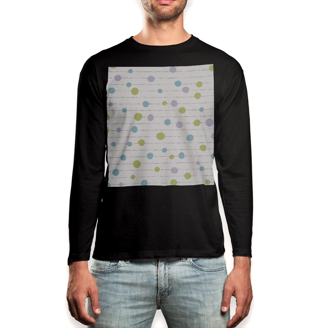 ロング tシャツ メンズ 長袖 ブラック デザイン XS S M L XL 2XL ロンT ティーシャ...