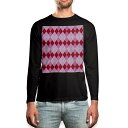 ロング tシャツ メンズ 長袖 ブラック デザイン XS S M L XL 2XL ロンT ティーシャツ 黒 black T shirt long sleeve...